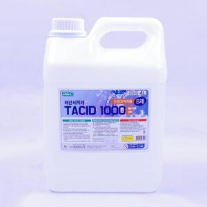 배관세척제 TACID 1000E B제 4리터 학교 관공서 막힌하수구