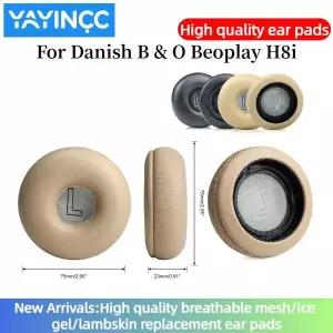 호환  YAYINCC 이어폰 이어 패드덴마크 B  O Beoplay H8i 이어패드용 버클 포함 스폰지 소프트 폼 쿠션 교