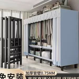 접이식옷장 원룸 드레스룸 기숙사 자취방 캐비닛 조립식