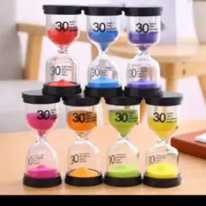 [콩심팥심]모래시계 타이머 선물 인테리어 사우나 목욕탕 1분