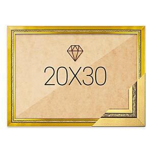 고급형 골드 그레이스 20x30 보석십자수액자