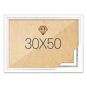 화이트 보석십자수액자 고급형 그레이스 30x50