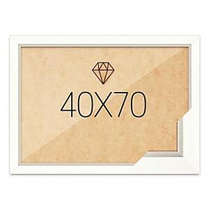 고급형 모던화이트 40x70 보석십자수액자
