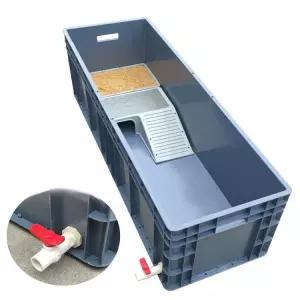 거북이 어항 수조 키우기 수족관 탱크 이동식 오픈형 대형