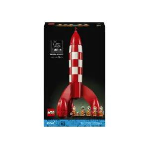 레고 아이디어 고전 만화책에 등장하는 상징적인 로켓 MOON ROCKET 선물 학습교재 수업교구