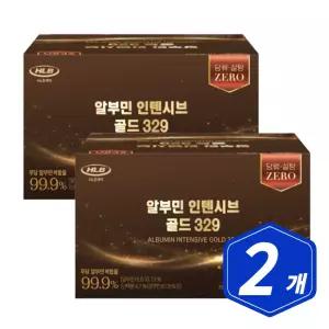 HLB제약 알부민 인텐시브 골드 329 30병 x 2개 난백분 브로멜라인 아르지닌