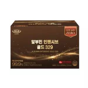 HLB제약 알부민 인텐시브 골드 329 30병 난백분 브로멜라인 아르지닌