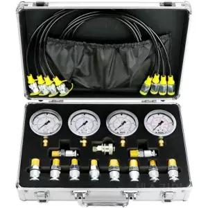 굴삭기 유압 게이지 대형 측정기 오일 차압계 측정