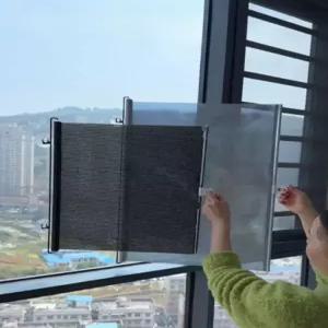 무타공 롤스크린 블라인드 접이식 햇빛가리기 차량용