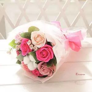 인테리어 비누꽃다발 장미 데이 선물 로즈 성년의날jkl717