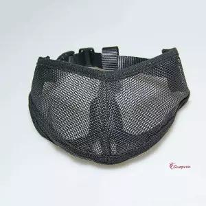 강아지 조절형 소프트 통기성 물림방지 훈련 입마개 마스크yza060