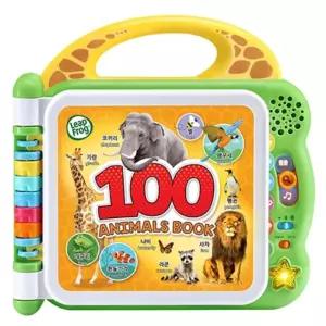 립프로그 사운드북 100 워드북 (동물) 학습 유아 학습완구 장난감