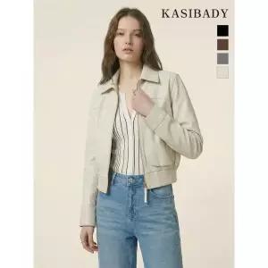 시크릿시즌오프 카시바디 클래식 카라 양가죽 점퍼 706188