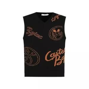 매장정품 CASTELBAJAC 까스텔바작 남성 앞판아트웍V넥니트베스트 (BGDFSV001) 1394710