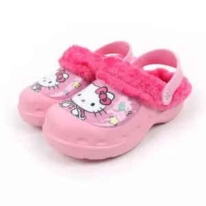 헬로키티 망토 방한 샌들 캐릭터 털신 여아동 슬리퍼 Giu5+9scA