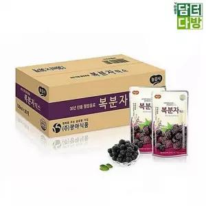 복분자 파우치 음료수 광야 130ml 1BOX 30개입 과즙 과일 과일음료 복분자주스