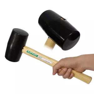 A-4 국산 고무망치 (특대) 연질 타일 미장 목공 무진동 목수 망치 