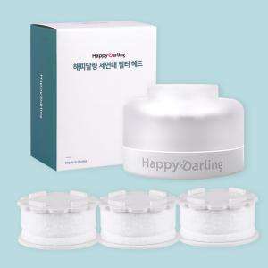 해피달링 세면대 수도꼭지 수전 원홀 욕실 워터탭+필터 3p 세트