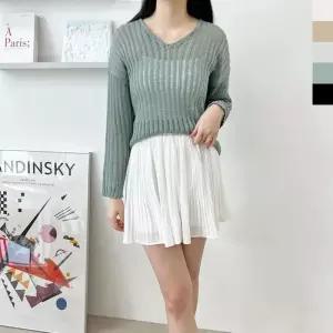 ONM 겨울 코디 여성니트 니트티 가을 기본핏 봄 정장 롱