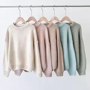 ONM 티 여성니트 오버핏 루즈핏 롱니트 기본핏 니트티 롱