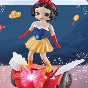 어린이날선물 디즈니 공주인형 멜로디 움직이는 LED자율주행 댄싱 장난감 작동완구