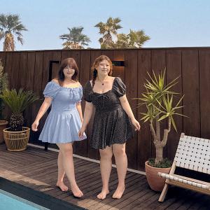 [제작/빅사이즈]이블렛 레듀아 플라워 원피스 수영복 제이스타일