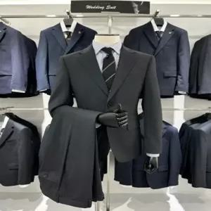 봄 여름 그레이 프리미엄 울혼방 데일리 면접 결혼 예복 혼주 정장 양복 수트