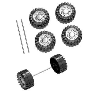 다용도바퀴 장난감자동차만들기바퀴 플라스틱휠 대형 50mm 1세트