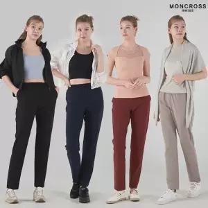 [단독독점!무려4종!] 몽크로스 25SS 최신상! 기능성 냉감 팬츠 4종, 여성