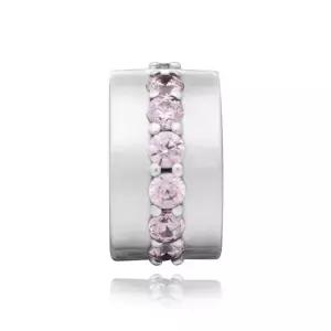 [판도라] 791972PCZ 핑크 샤이닝 패스 클립 참