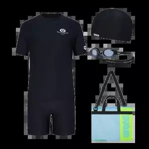 스타트 남아동 래쉬가드 4부 세트 키트 A4BB1KB02BLACK_KJ