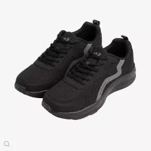 월드컵 밀로 남성용 경량 아웃도어 조깅 운동화_BK