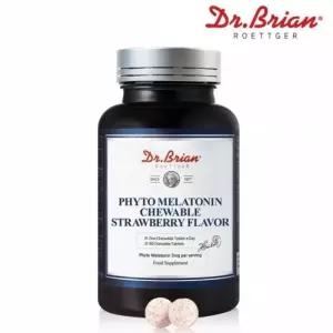 파이토 멜라토닌 츄어블 수면도움 스트로베리 플레이버 비타민B군 테아닌 트립토판 90정