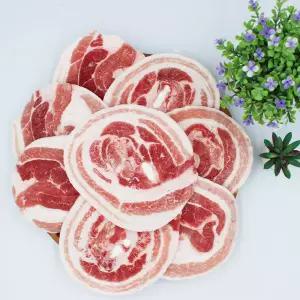 한돈 냉동 돼지고기 추억의 냉꽃삼겹살 구이용 1kg