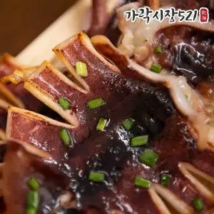 동해에서 말린 반건조오징어 파지 대 8-10미 1kg 피데기 파품 가성비 실속형