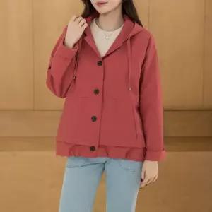 로사 스트링 후드 점퍼 마담 미시 중년 여성 빅사이즈 40대 50대