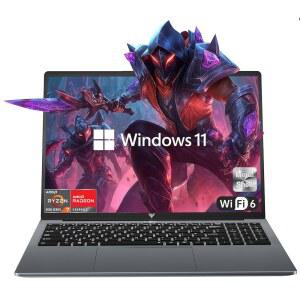 Gaming Laptop, 15.6inch Laptop Computer with AMD Ryzen 7 5700U(8C/16T, Up to 4.3GHz), 16GB RAM 512GB