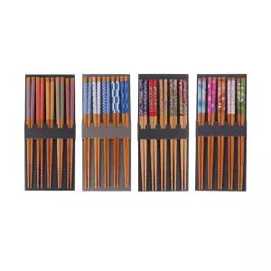 일제 대나무 젓가락 5P세트 업소용 가정용 일식 나무젓가락