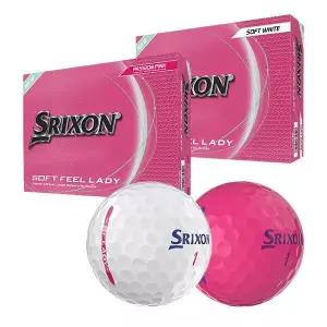 [스릭슨] 2026 소프트필 레이디 여성 2피스 골프공 골프볼 12구