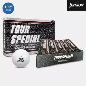1더즌 15알 스릭슨 골프공 SF TOUR 2피스 화이트 스페셜투어 유러피언 골프볼