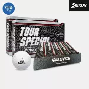 2더즌 30알 스릭슨 골프공 SF TOUR 2피스 화이트 스페셜투어 유러피언 골프볼