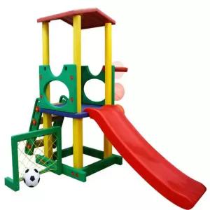 (중모토이 플러스) ms 해피 플레이셋트B 유아 어린이 미끄럼틀 정글짐/가정용/그네/해피플레이/놀이터/세트