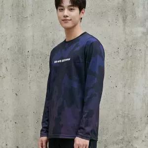 기능성 라운드 긴팔 낚시 흡한 속건 데일리 티셔츠 RDT-025