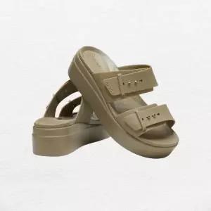 [크록스] 브루클린 버클 로우 웨지 207431-260 (40908715) 2204584