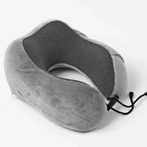 목베게 차량용 휴대용 목쿠션 비행기 메모리폼베개