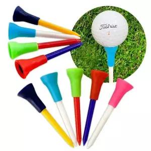 턴트골프 플라스틱 고무 골프티 M미들티 1팩 10개입