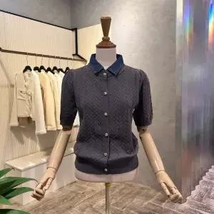 [대구백화점] [ab.f.z]데님 카라 배색 꽈배기 가디건(AOA2HY31E)