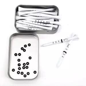 [골드스마일]83mm 나무 눈금티 높이조절 스토퍼 20매 세트