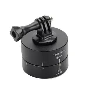 [셀러에이드]고프로 호환 액션캠 120분 타이머 360도 마운트 타임랩스 거치대