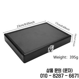 검은 가위 보관 상자 미용 도구 충격 방지 케이스 이발사 액세서리